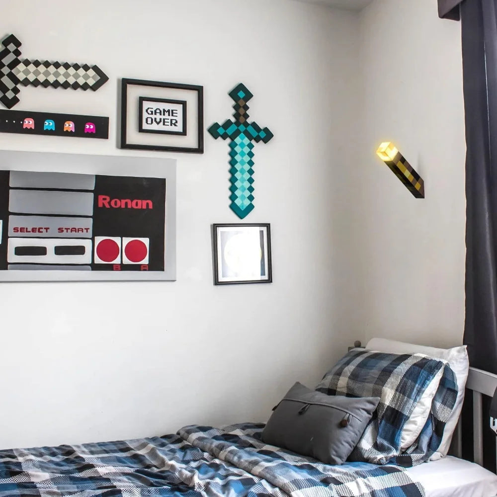 Brownstone Torch Lamp Figure