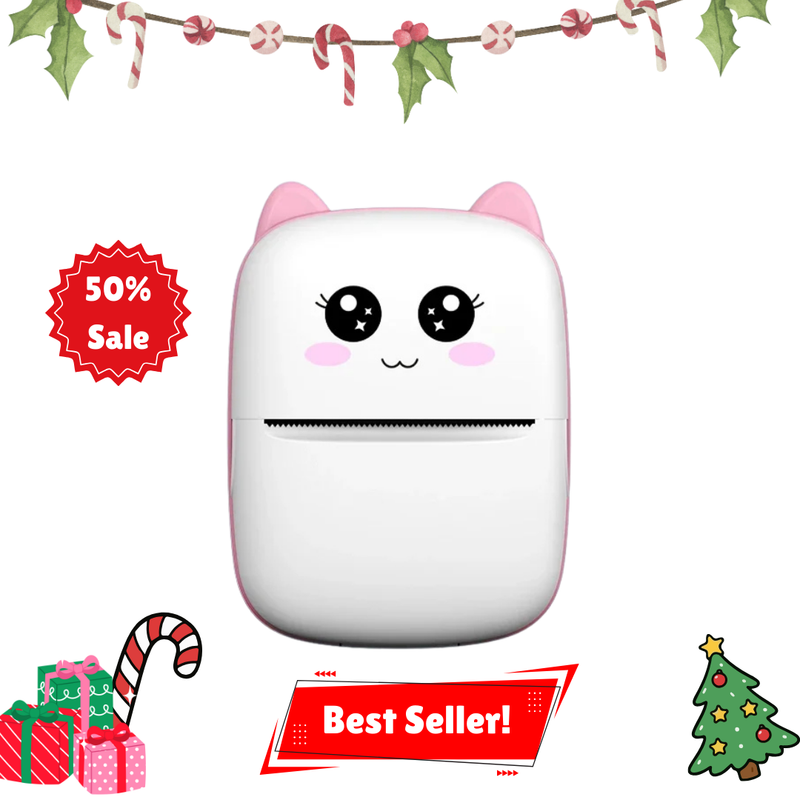 Cute portable mini printer wireless