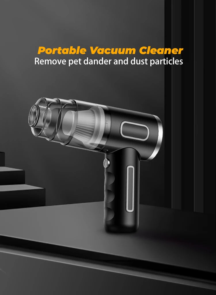 ABS Portable Car Vacuum Cleaner