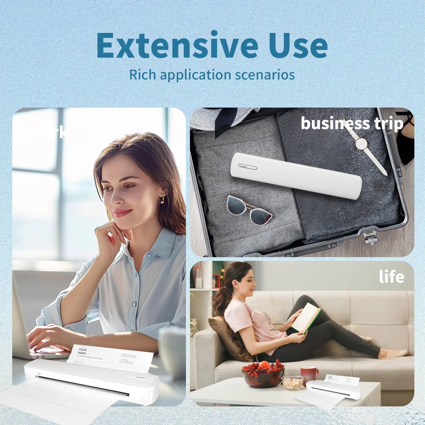 Portable Printer Wireless Inkless