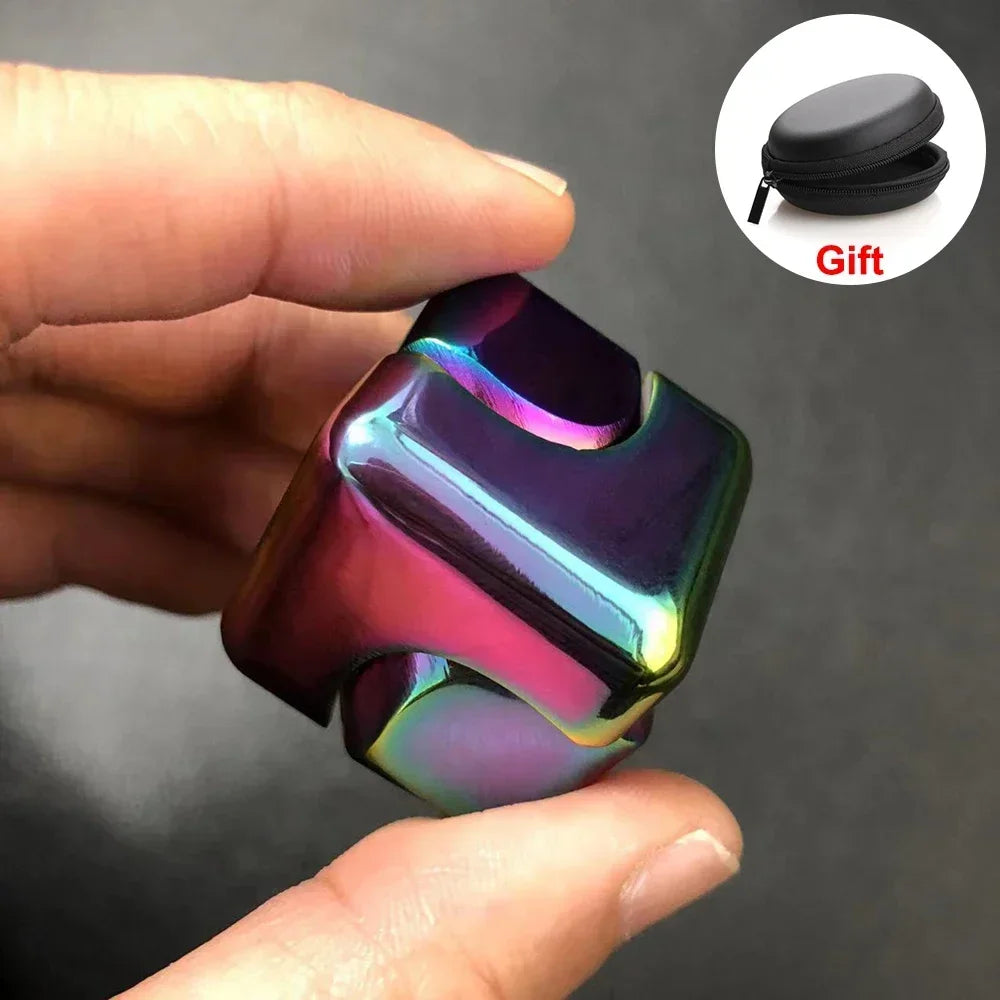 Alloy Cube Spinner