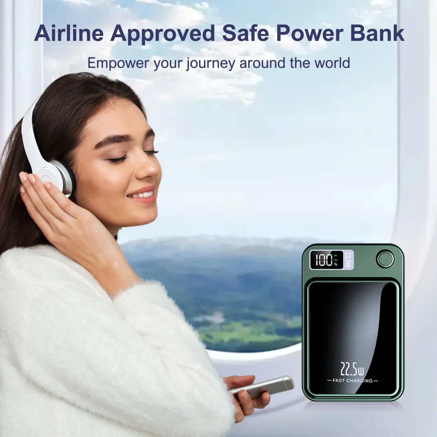 10000mAh Magnetic Charger Power Bank