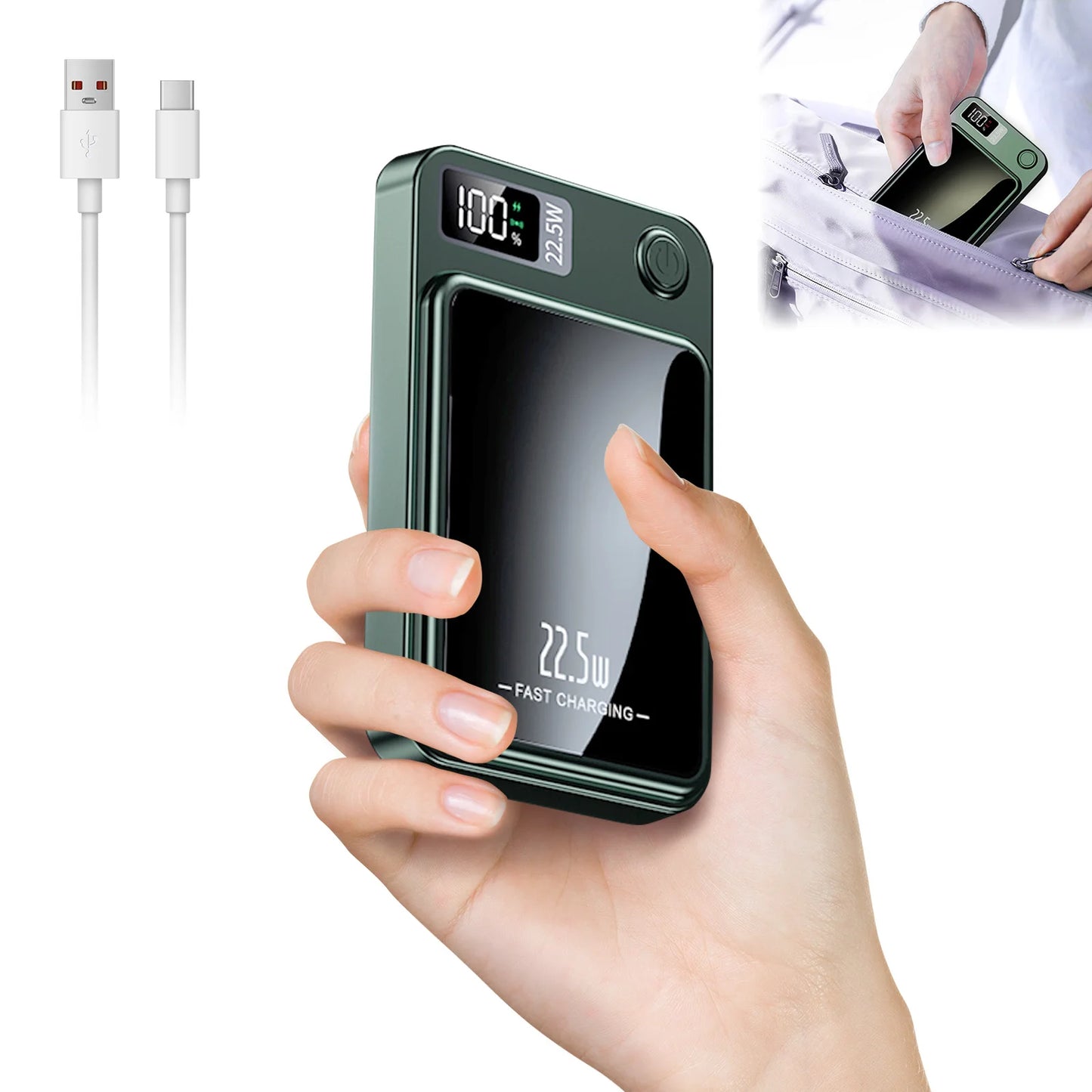 10000mAh Magnetic Charger Power Bank