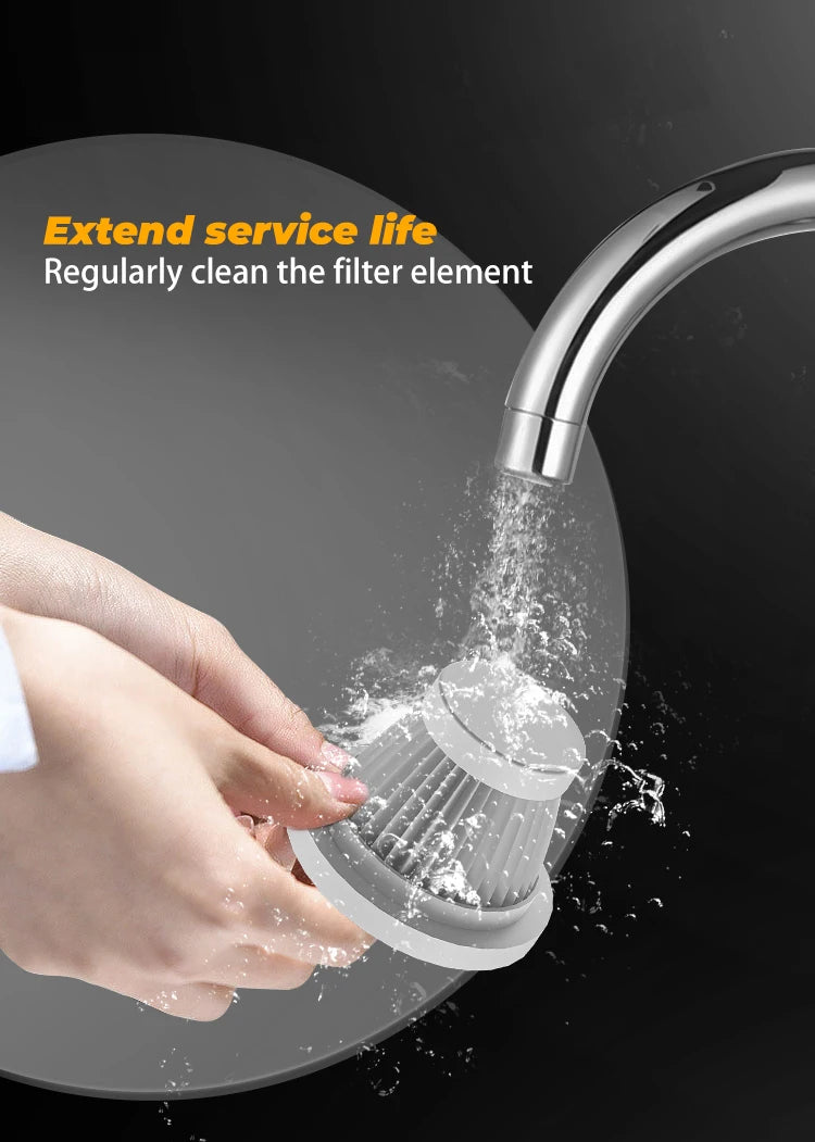 ABS Portable Car Vacuum Cleaner