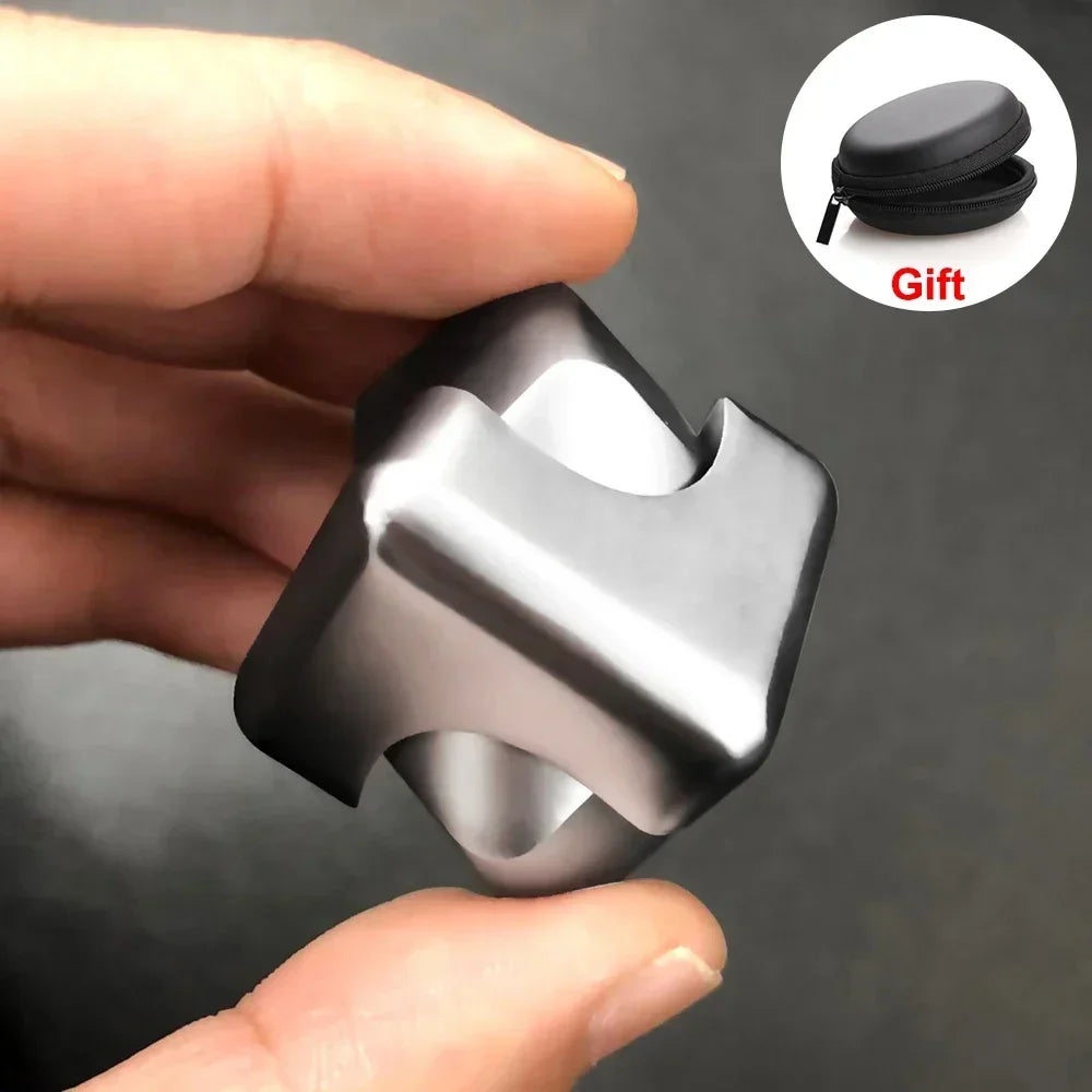 Alloy Cube Spinner