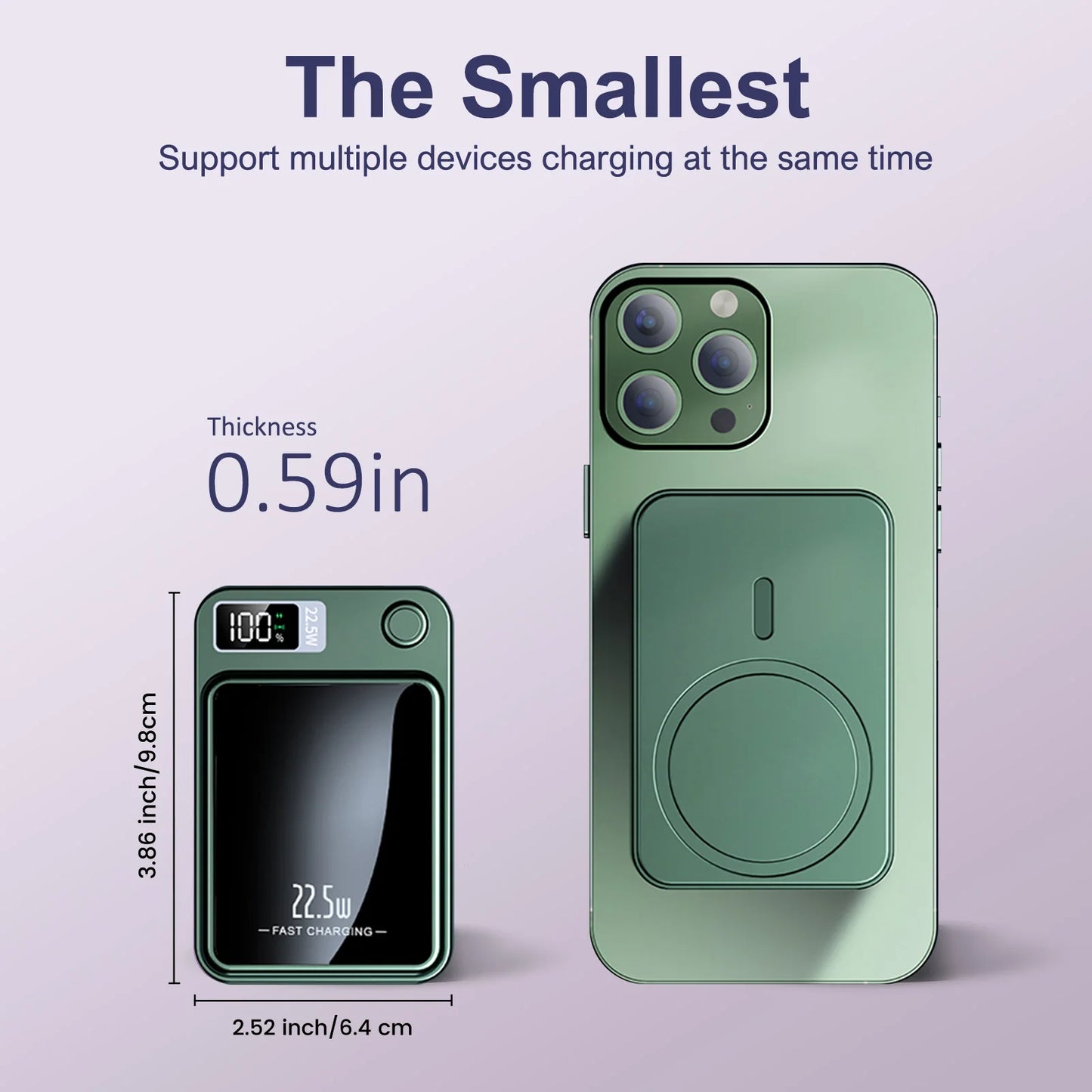 10000mAh Magnetic Charger Power Bank