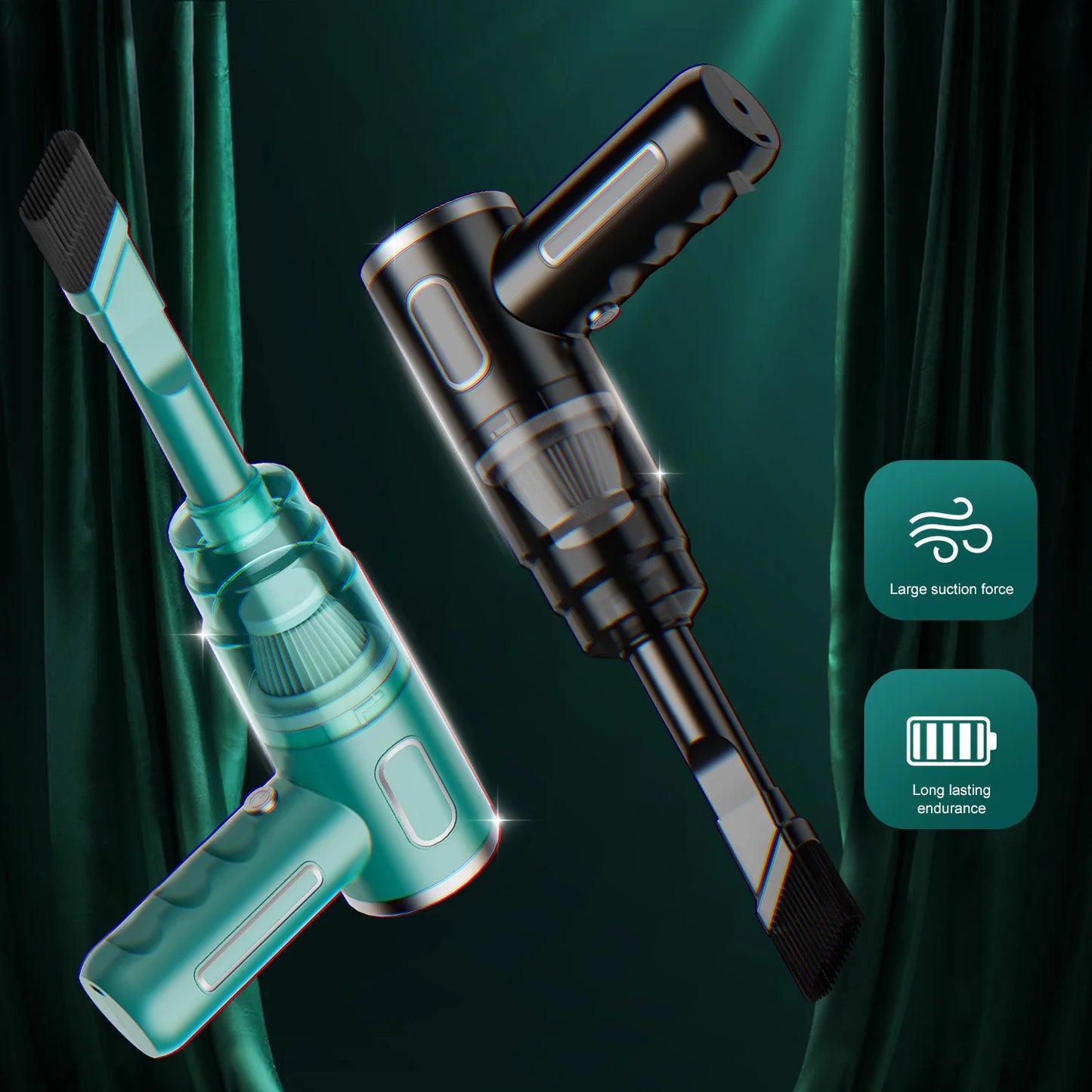 ABS Portable Car Vacuum Cleaner