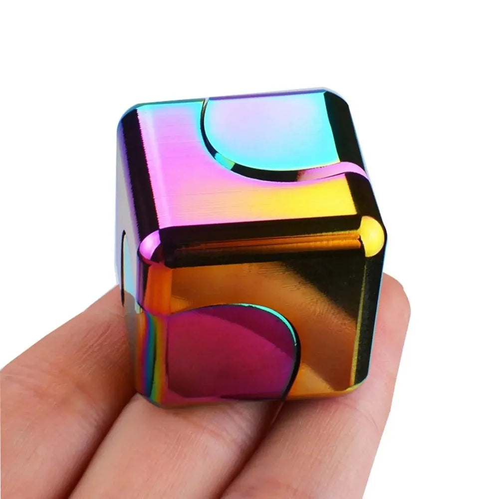 Alloy Cube Spinner