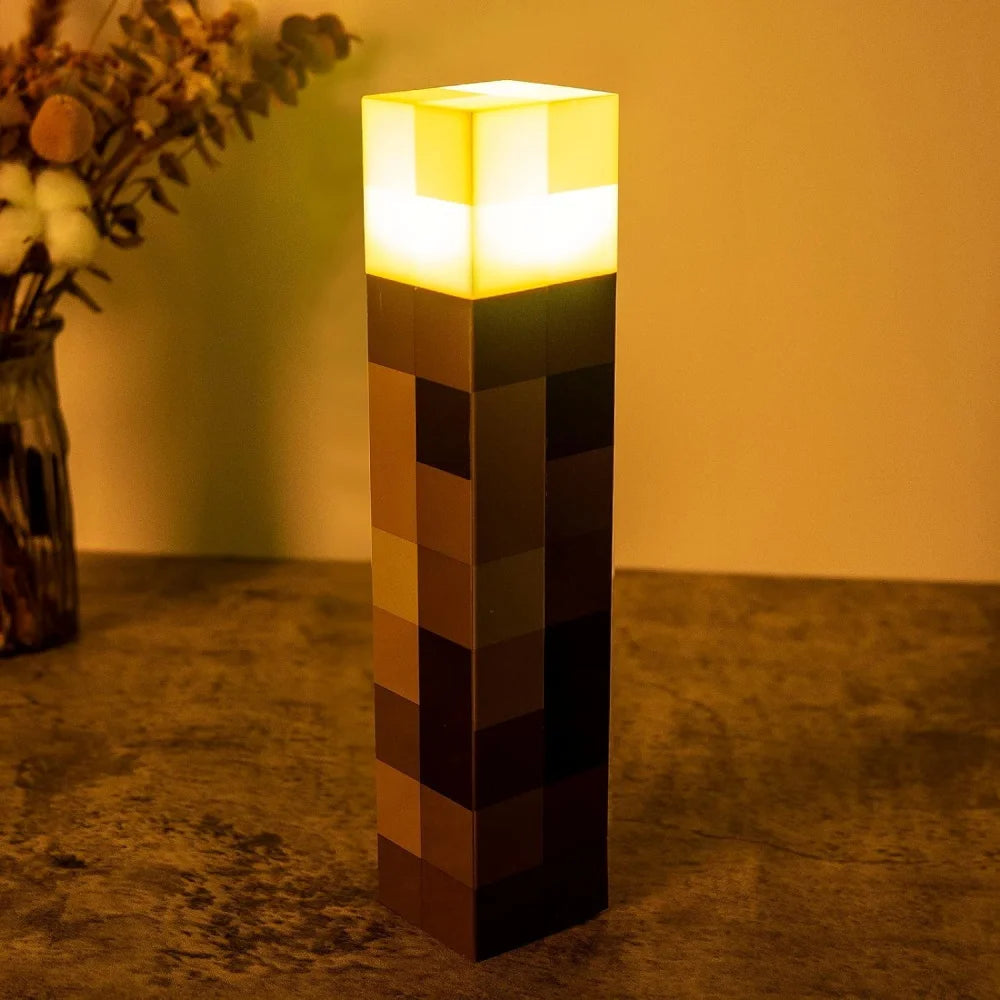 Brownstone Torch Lamp Figure
