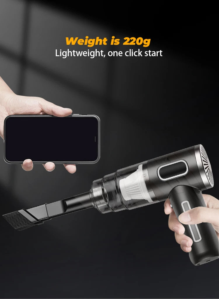 ABS Portable Car Vacuum Cleaner