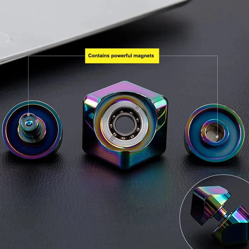 Alloy Cube Spinner